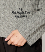 Хлопковый свитер Tommy Hilfiger - серый(WW0WW42144)