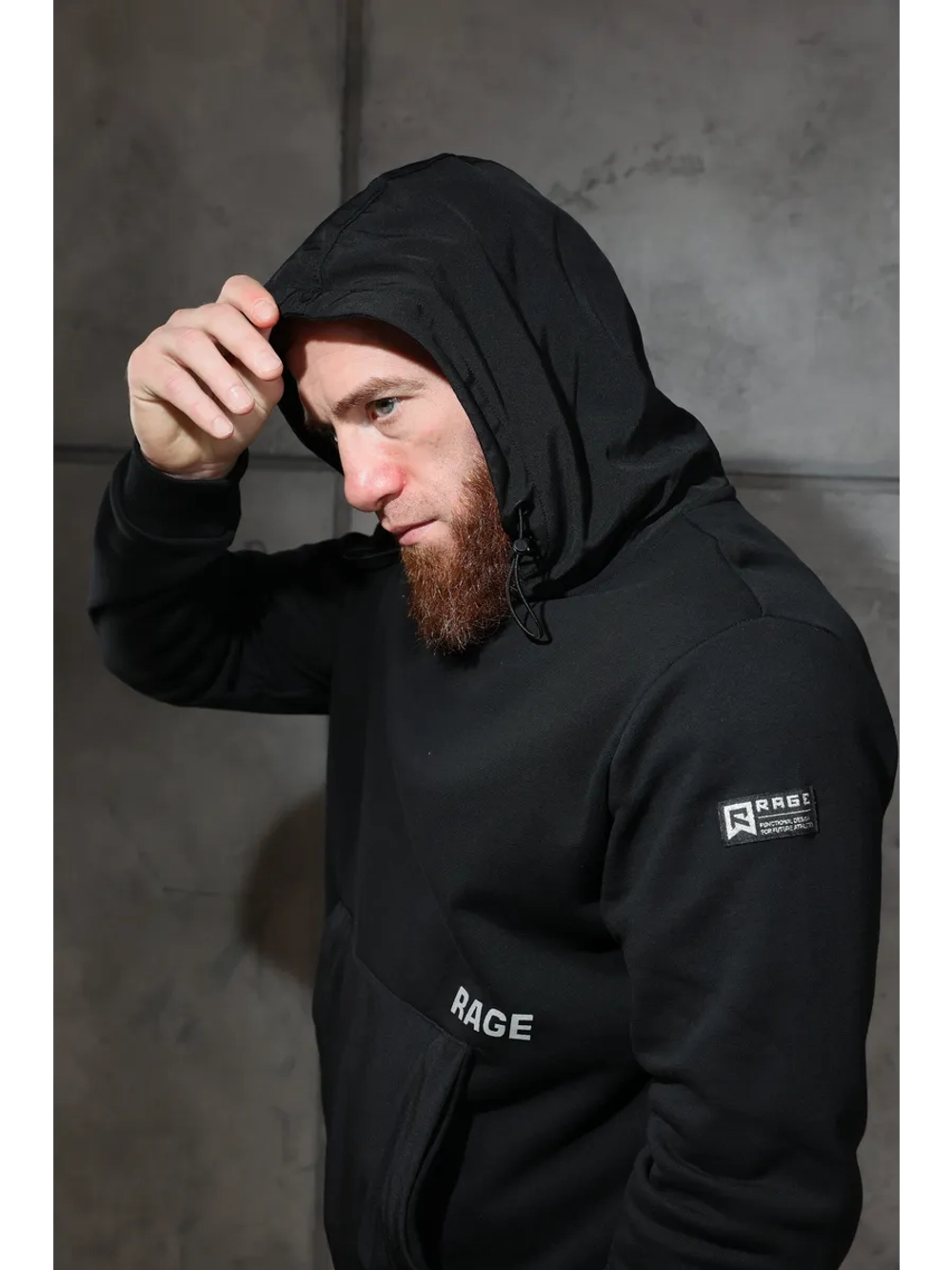 Худи с капюшоном для тренировок и спорта