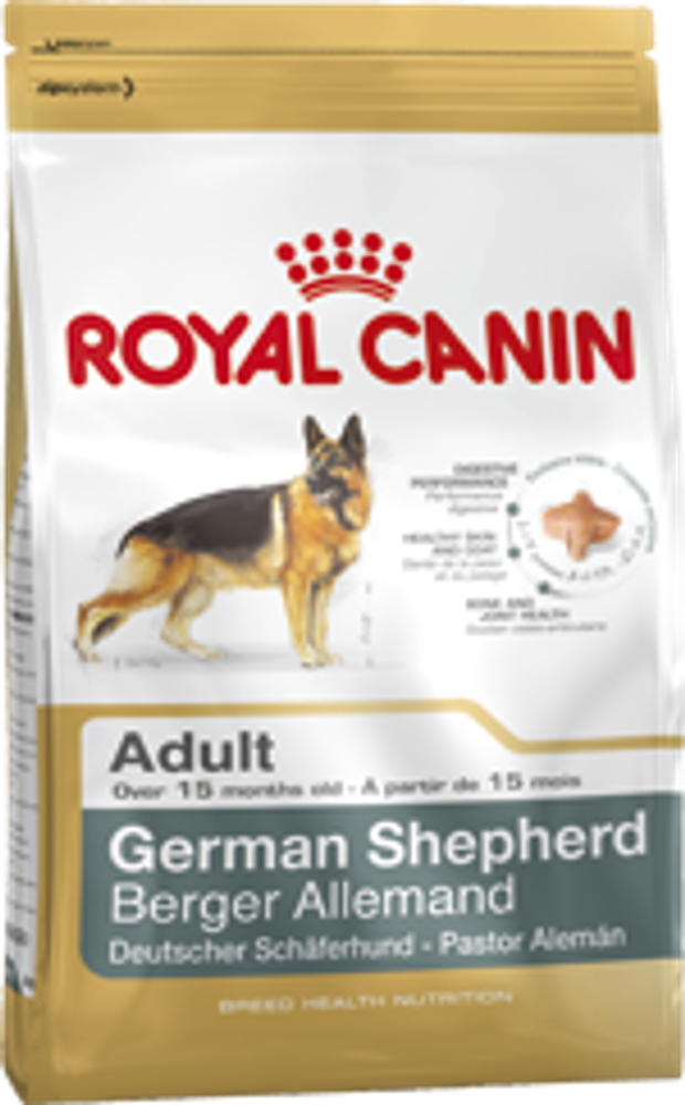 Royal canin GERMAN SHEPHERD ADULT для собак породы Немецкая овчарка