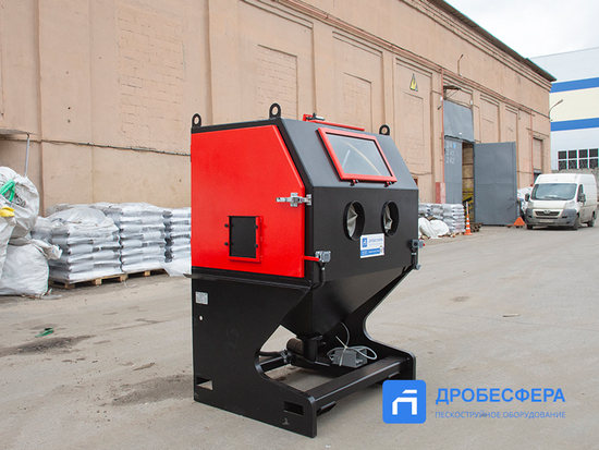 Пескоструйная камера PST КСО-115-И-М инжекторная с боковой загрузкой