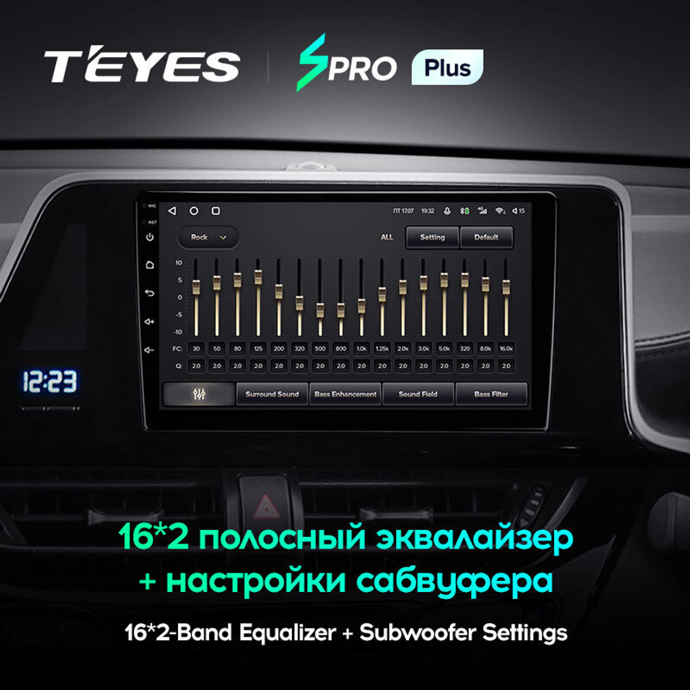 Teyes SPRO Plus 9" для Toyota C-HR 2016-2020 (прав)