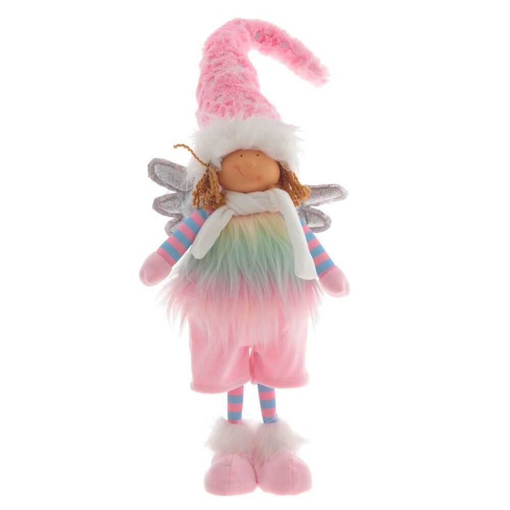 GAEM Игрушка набивная с подсветкой "Ангел" (2хCR2032), L21 W12 H71/43 см, 2в.