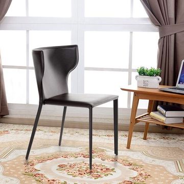 Стул Austin, кожа темно-коричневый