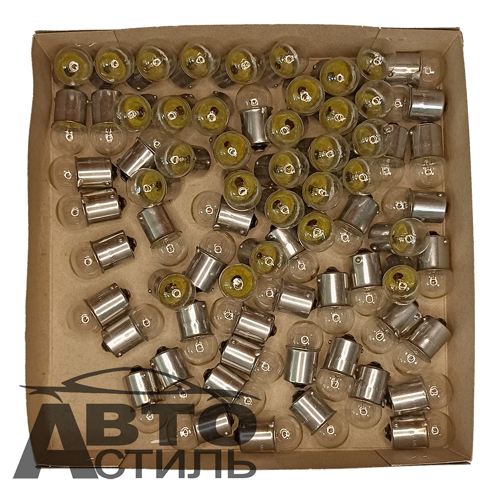 Автолампа  Р 12-10 (R10W) габарит (BA15s) Автосвет #31210