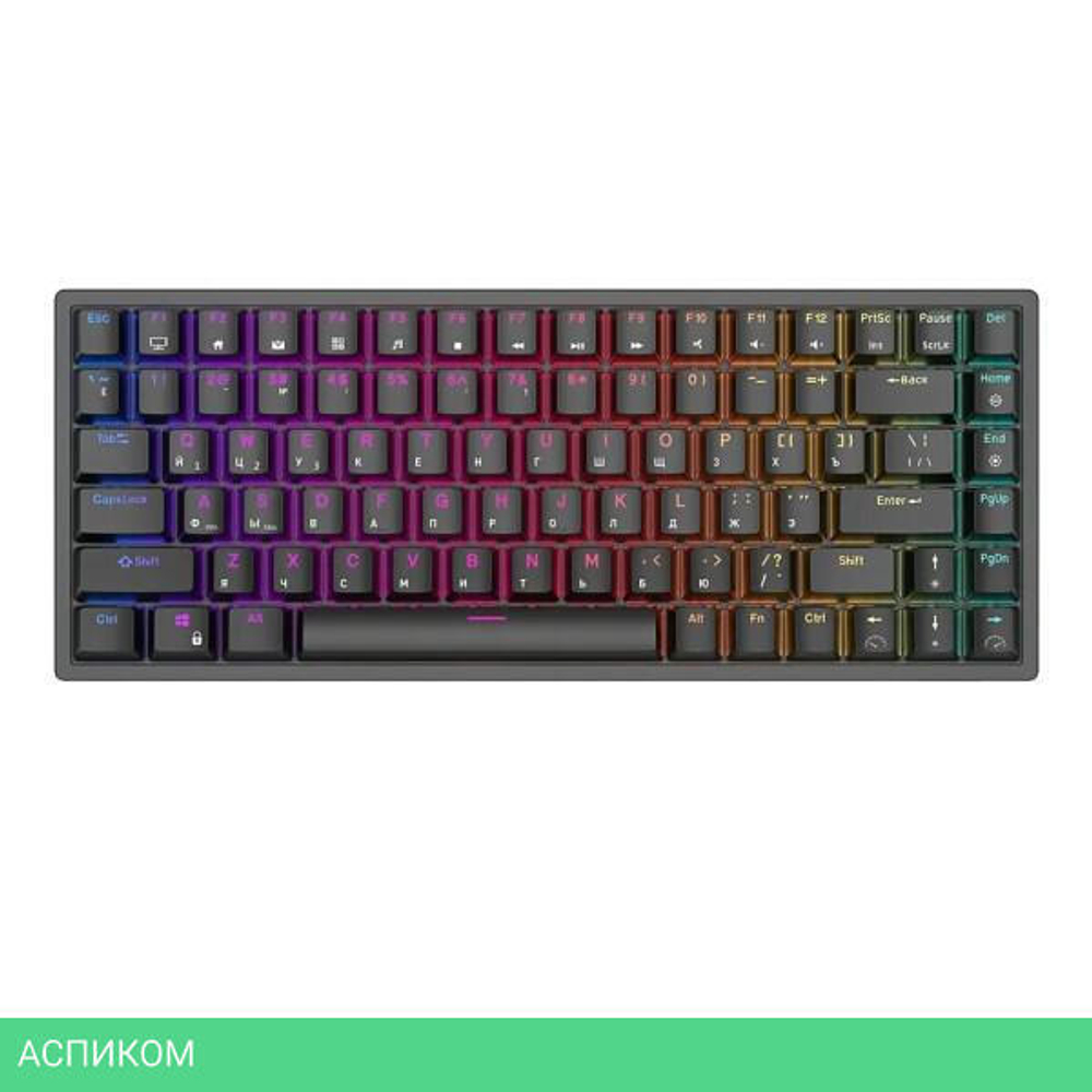 Клавиатура Royal Kludge RK84 Red switch Black