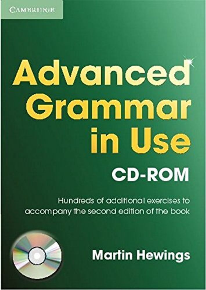 Advanced Grammar in Use CD ROM 2nd Edition