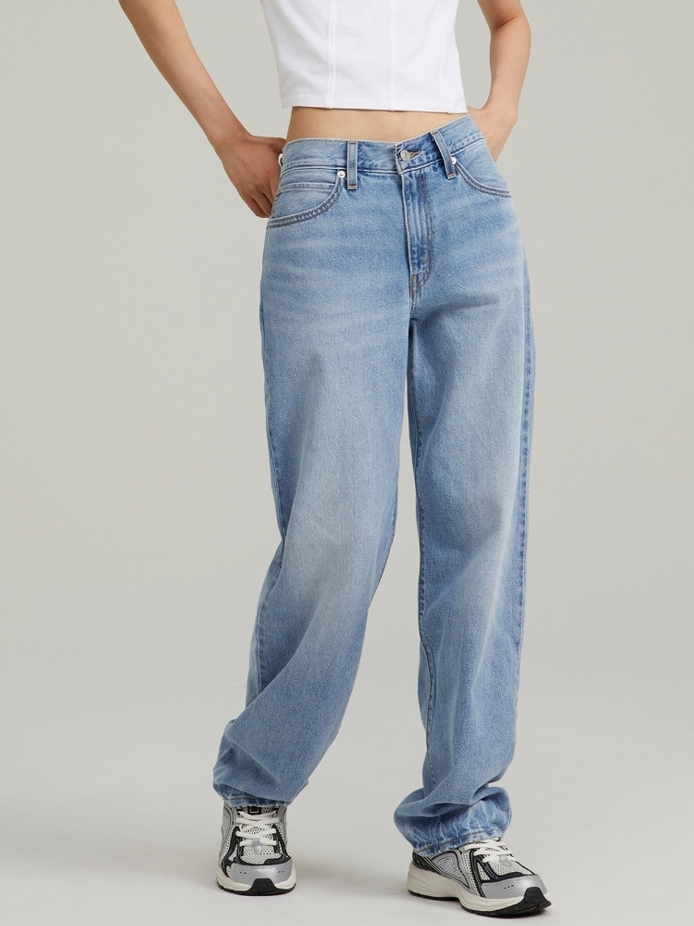 Женские свободные прямые джинсы Levi's '94 Baggy A3510-0072