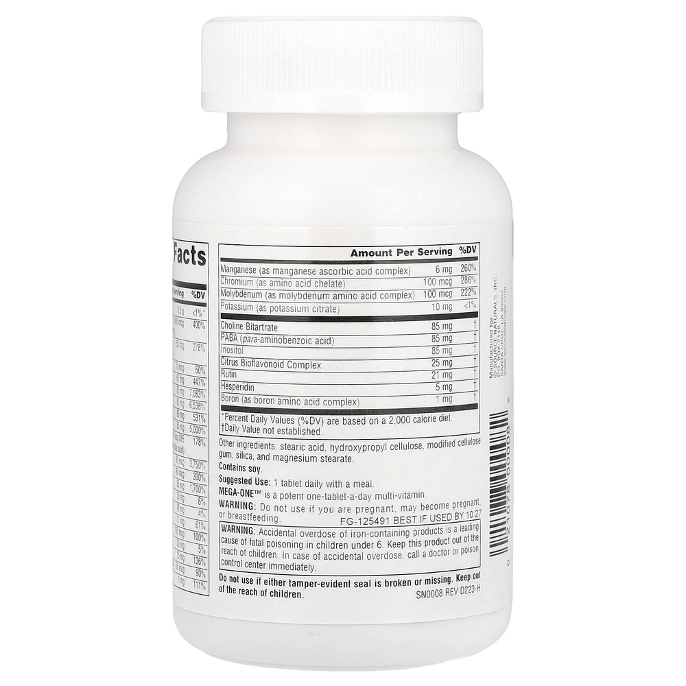 Source Naturals, Mega-One™, 60 таблеток