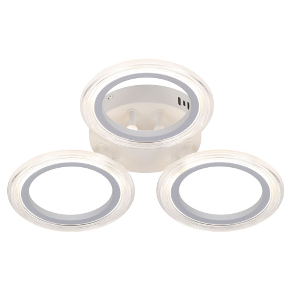 Светильник потолочный светодиодный ЭРА Модерн Ring CLL-1-39W 4K WH без ДУ белый