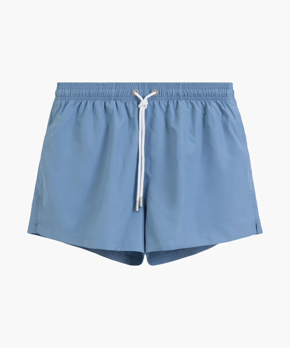 Пляжные шорты мини мужские Atlantic, 1 шт. в уп., полиэстер, светлый деним, KMB-222