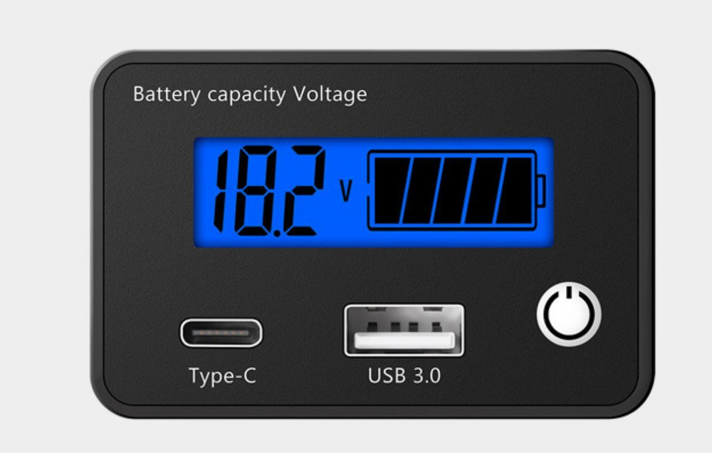 Индикатор уровня заряда ET DC8-30VB Type-C