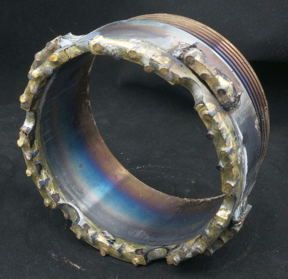 Коронка твердосплавная КТ-2, D=(151)(с расширителями 4 шт.)