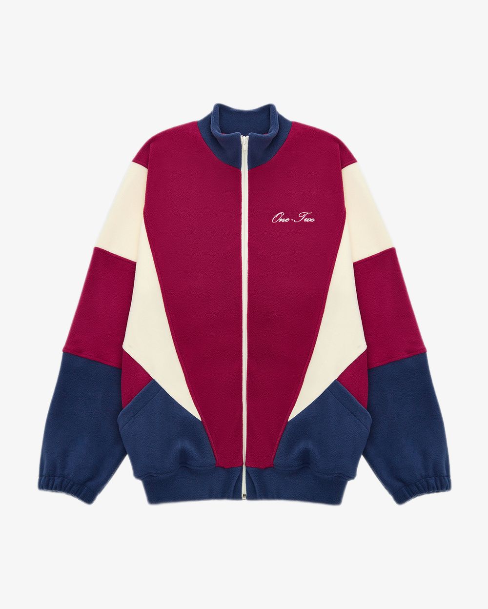 Толстовка One Two Zip-Up Raspberry-Navy Smoke