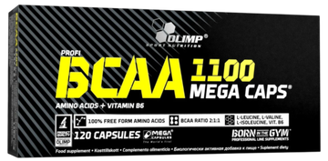 OLIMP BCAA Mega Caps ( 120 капс ), Аминокислоты в капсулах