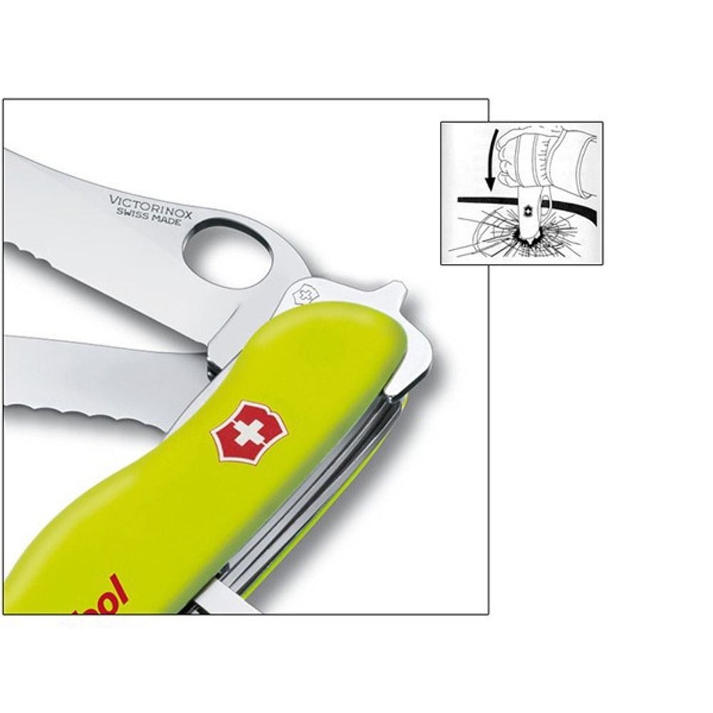 Нож спасателя Victorinox модель 0.8623.MWN Rescue tool