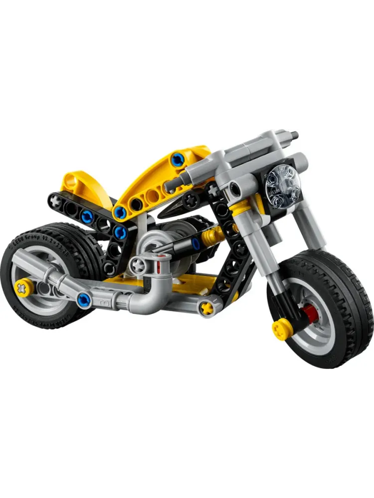 Конструктор Technic 42225 Желтый мотоцикл