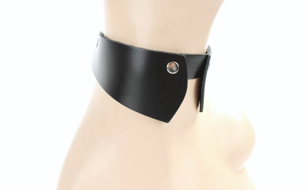 Оригинальный чокер воротничок-стойка (Цвет: черный)