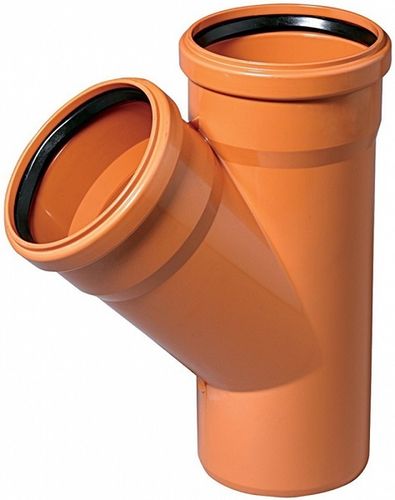 Тройник Ostendorf KGEA 110/110 мм 45° канализационный арт. 220300