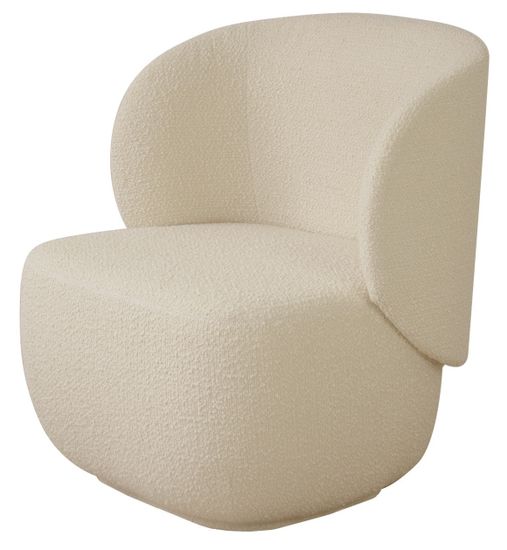 Кресло Ellipse E5.1 (молочный, букле)