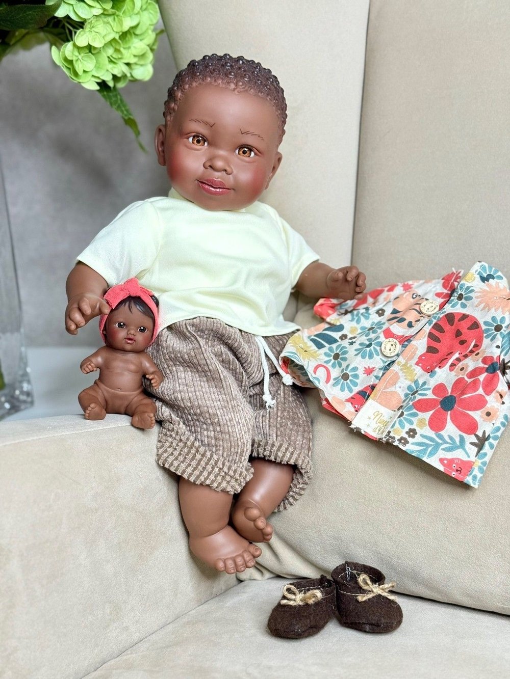 Кукла Nines 45см Amir мягконабивная (N6410K)