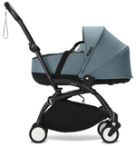 Коляска для новорожденных Stokke YOYO3 Newborn Shell 0+ рама чёрная Black Aqua