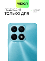 Чехол BROSCORP для Honor X8a (арт. HW-HX8A-HARD-TPU-TRANSPARENT)