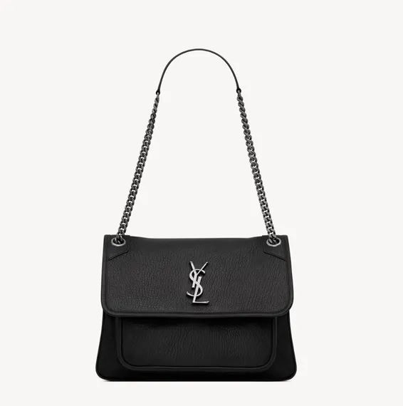 Кожаная сумка через плечо Saint Laurent Niki