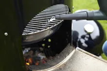 Гриль-коптильня угольная Weber Smokey Mountain Cooker, 47 см, чёрный