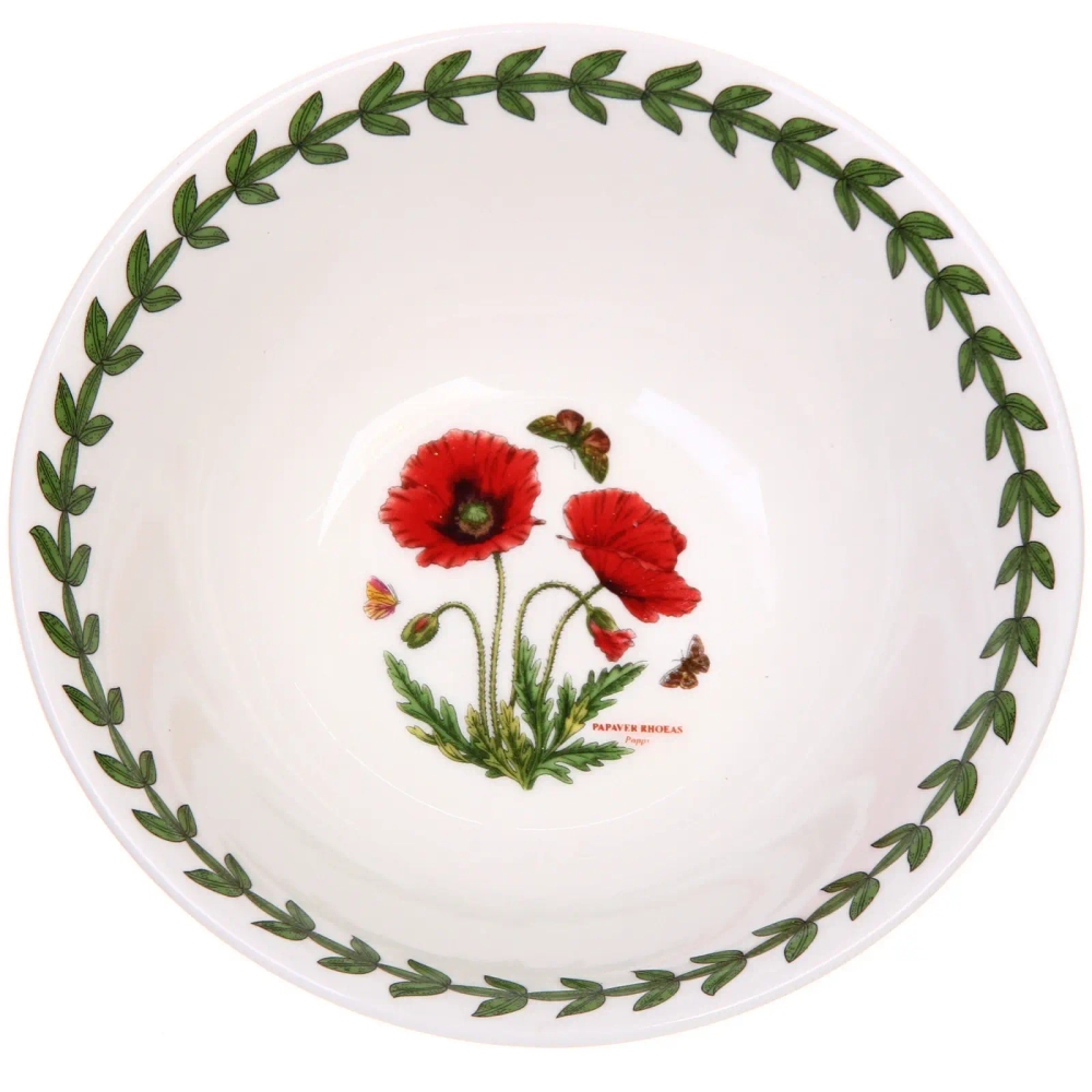 Салатник керамический «Цветочная грация» 350мл, маки