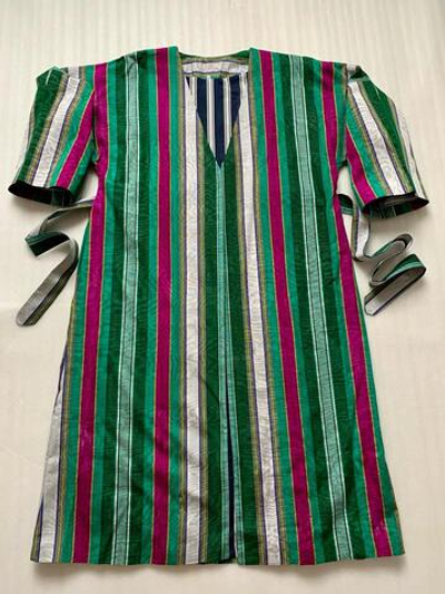 Узбекский шелковый халат р.48