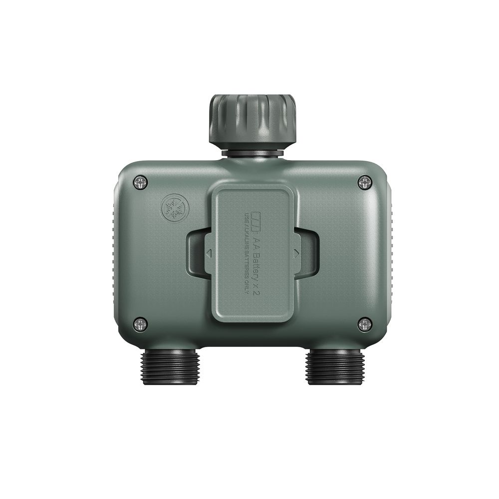 UST-A400 2C-WF IP65 GATEWAY OLIVE Умный таймер Wi-Fi+Bluetooth для автоматического полива. 2 канала. Шлюз в-к. ТМ Uniel