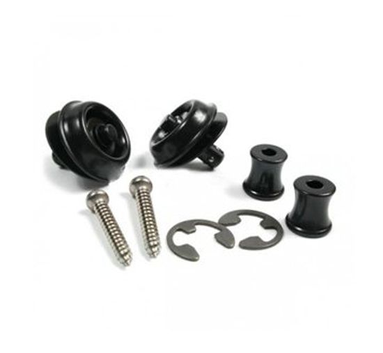 Крепление ремня 2шт Dunlop Straplok Original SLS1103BK