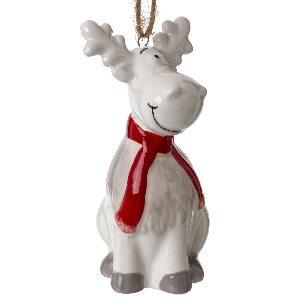 GAEM Фигурка декоративная подвесная "Олень", L5 W4 H8,5 см, 3в.