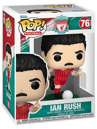 Фигурка Funko POP! Football Liverpool Ian Rush (76) 89367 / Фигурка Фанко ПОП! в виде валлийского футболиста, Иан Раш