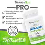 NaturesPlus, Pro, Suntheanine и L-теанин 200, 60 капсул (100 мг на капсулу)