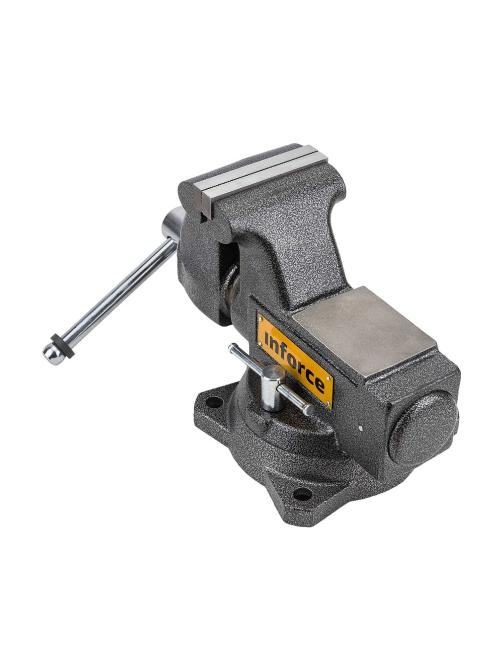 Поворотные слесарные тиски Inforce 115 мм 05-23-09