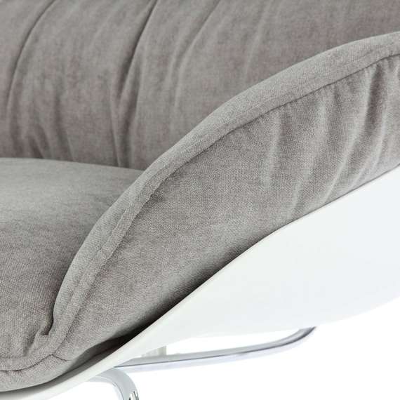 Кресло Bay, серая ткань