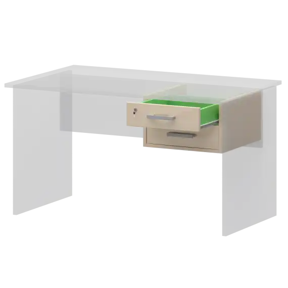 Тумба подвесная АТ-02 Бук 430x450x280 Арго
