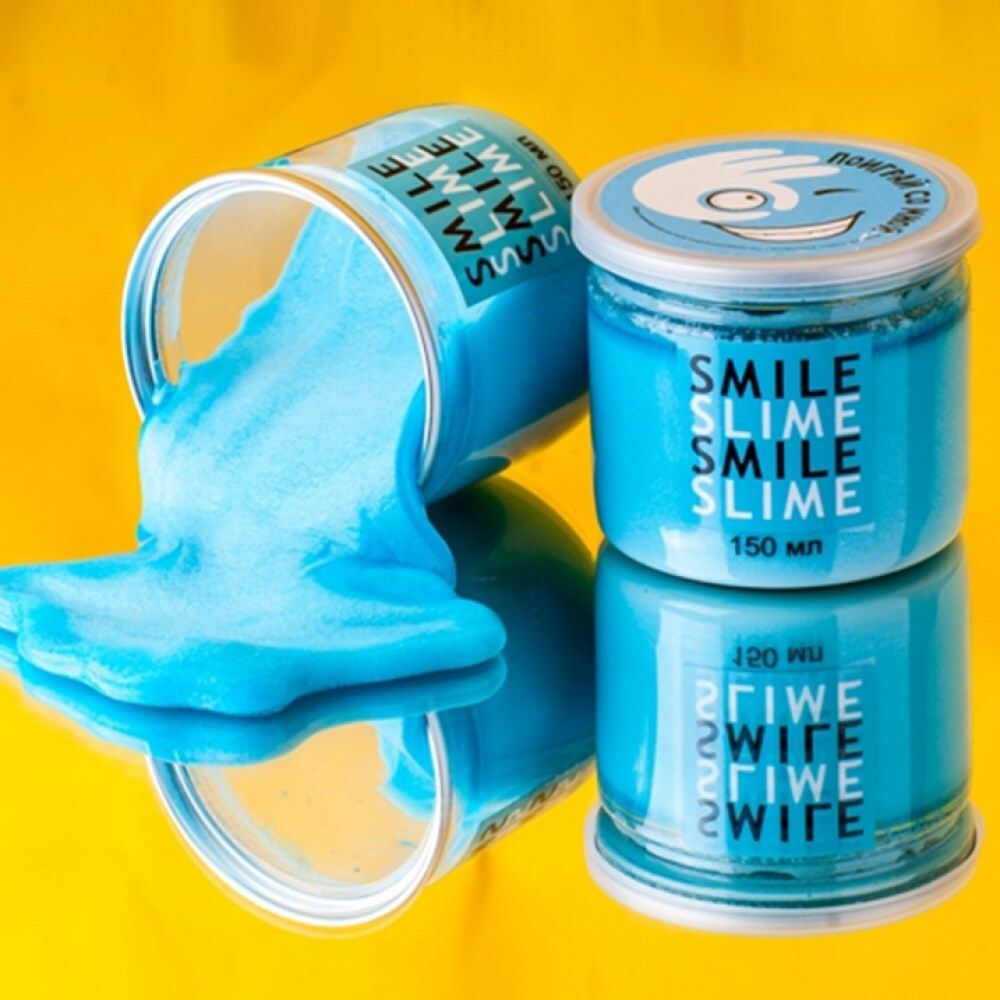 Smile Slime смузи голубой
