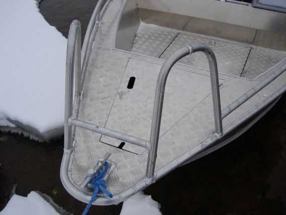 Алюминиевая лодка Wellboat 53 DC