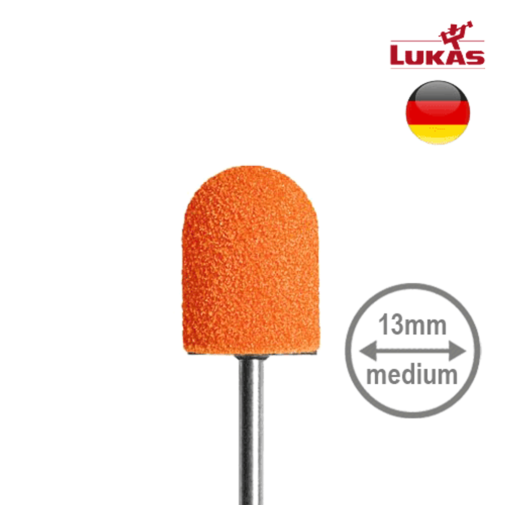Колпачок для педикюра Lukas 13 мм-150 грит (средная крошка)
