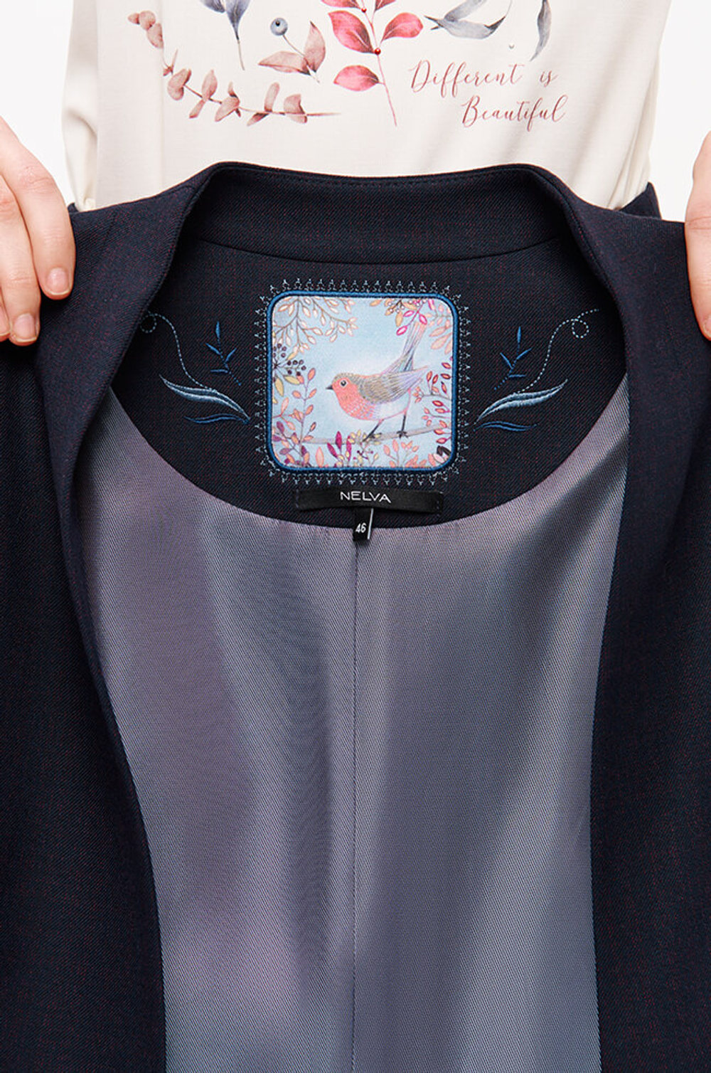 1949 Жилет женский (темно-синий)