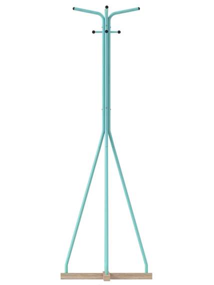Вешалка напольная Галилео 218 бирюзовый/шимо