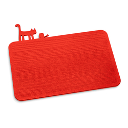 Доска разделочная 30х25см Koziol Pip Organic красная