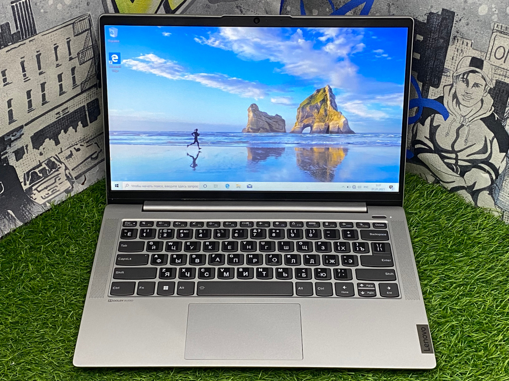 Ноутбук Lenovo 14' FHD Ryzen 3 5300U/8GB/256GB/ Air 14ITL 2021[82FF0011CD]/Windows 10