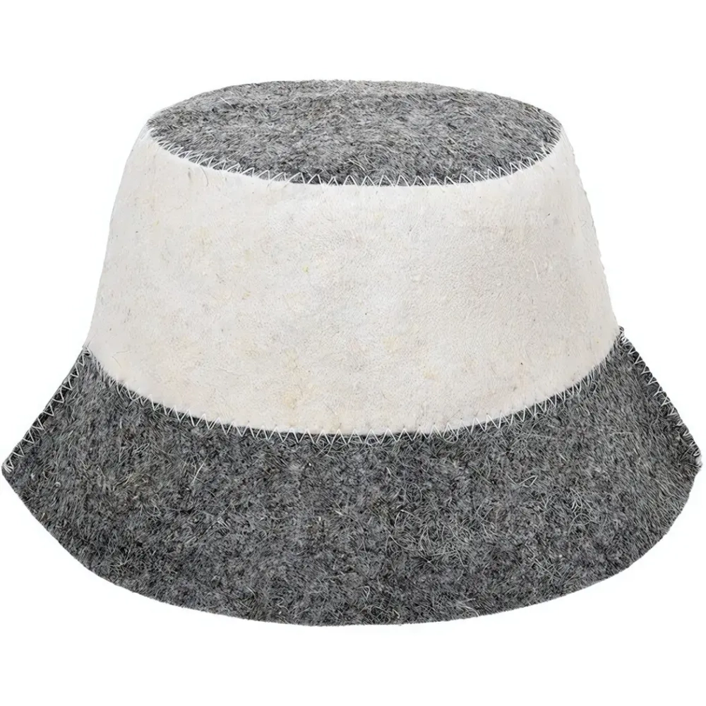 Шапка банная классическая «Панама», цвет комбинированный, (без упаковки)