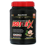 ALLMAX, ISOFLEX®, чистый изолят сывороточного протеина, со вкусом коры перечной мяты, 907 г (2 фунта)