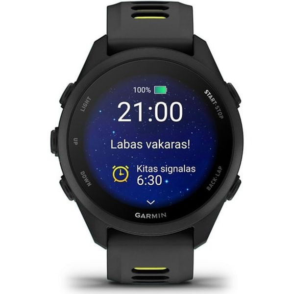 Умные часы Garmin Forerunner 170, Черный | Black/Amp Yellow (010-03920-00 | 010-03920-50)