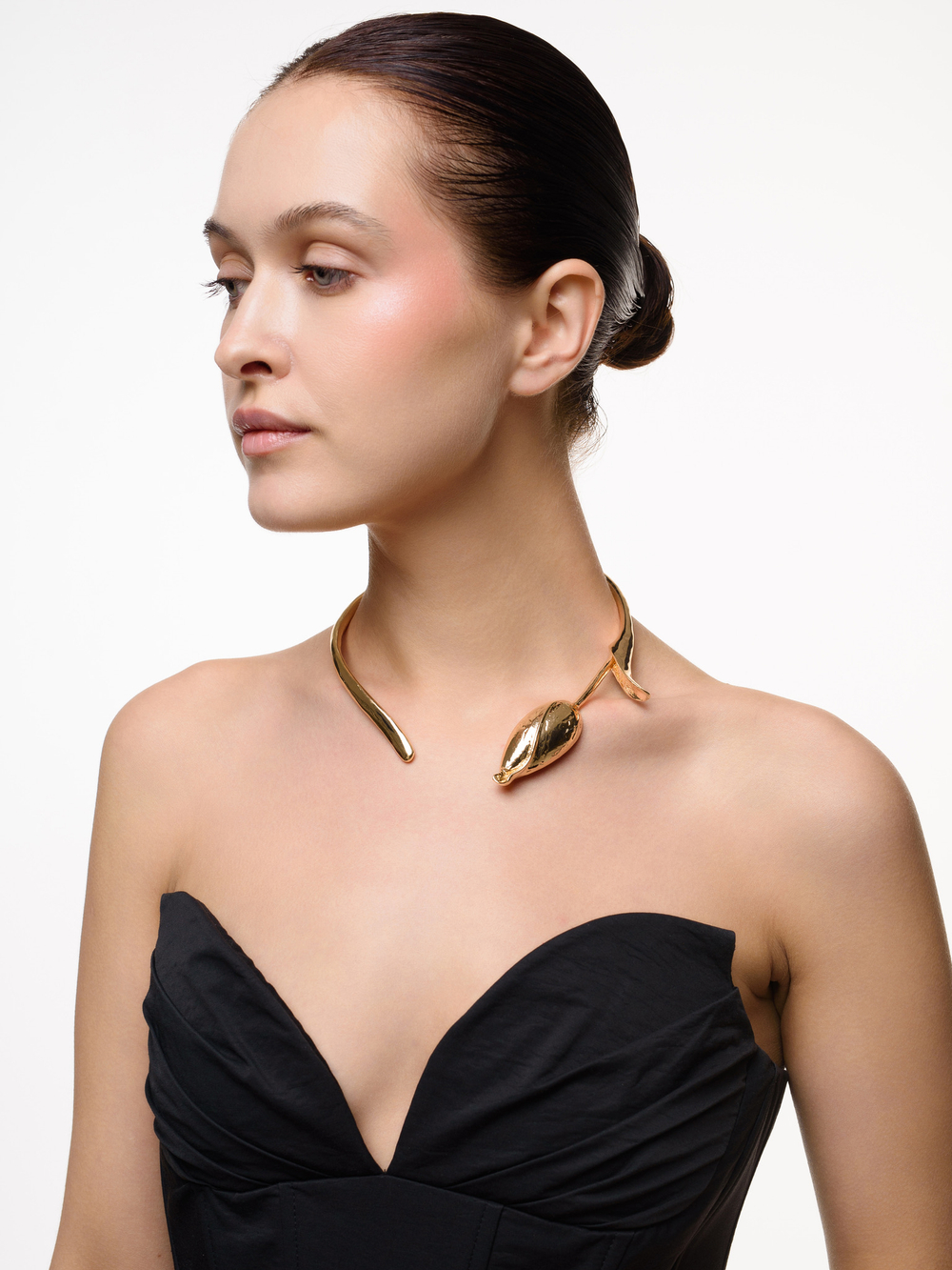 Обруч "Tulip" Gold