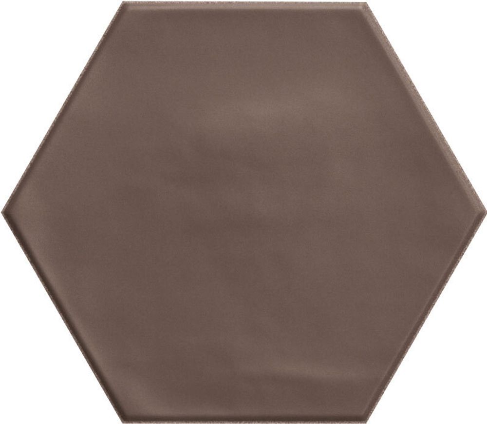 Керамогранит CERAMICA RIBESALBES GEOMETRY Hex Brown Matt